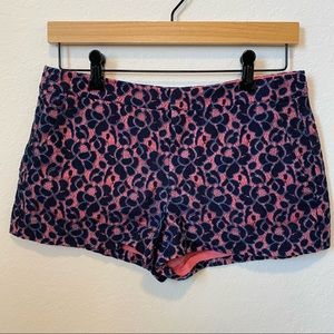 Juicy Couture blue and pink lace shorts